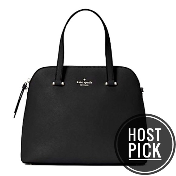 kate spade Handbags - Kate Spade Cedar Street Maise Black Dome Satchel